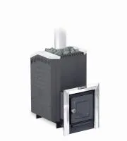 печь для бани ермак 20 стандарт carbon, антрацит