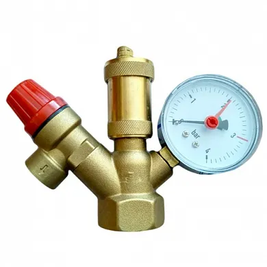 группа безопасности котла "sti" 1", 3 бар (до 50 квт)