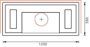 печь-камин tulikivi saramo trio grafia 1800 мм 