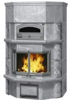 печь-камин tulikivi tlu2637/11 classic с духовкой (нижнее)