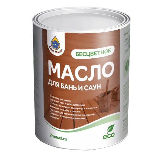 масло для бань и саун семь масел 0,9 л.