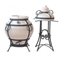 тандыр большой комфорт (с подставкой и термометром)