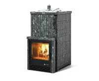печь для бани изистим южная 22 premium (пироксенит) с топкой из парной