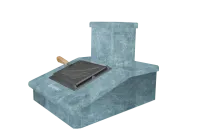 облицовка на трубу gfs 25 зк президент 130х290 талькохлорит 1 ярус под шибер