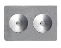 плита чугунная п2-7а  двухконфорочная, 512*340*15 мм, рубцовск