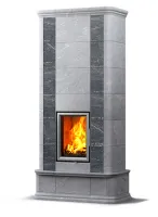 печь-камин tulikivi otra nobile 2235 мм 