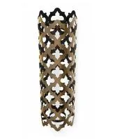 кожух дымохода для печи тмф арабеска черная бронза