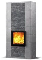 печь-камин tulikivi salvo grafia 2145 мм 