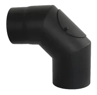 колено кпд угол 90° стальное (08пс/2 мм) ф150 черный