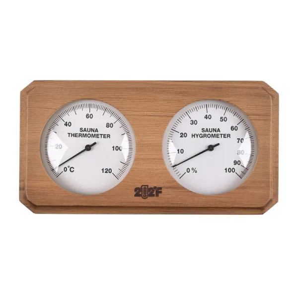 термометр с гигрометром банная станция очки восьмиугольник, канад.кедр, th-22-r, 212f банный эксперт