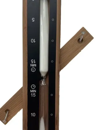 песочные часы sg-2, 212f silver белый песок, банный эксперт