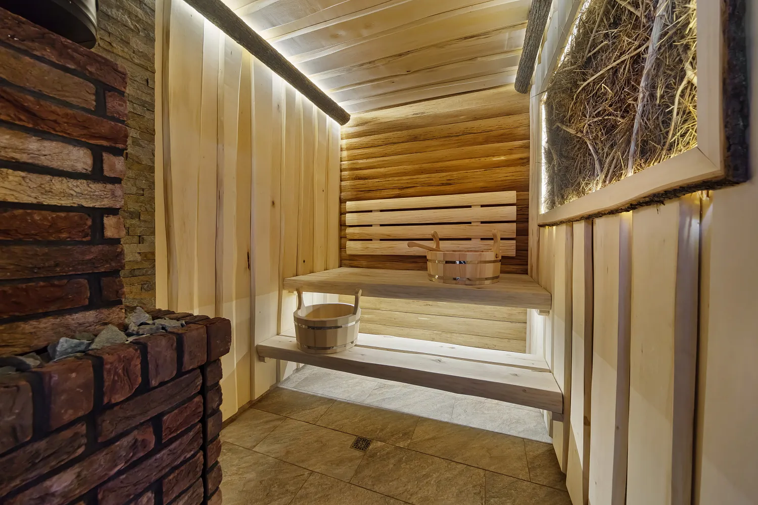 Отделка парных под ключ