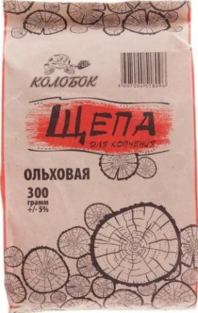 щепа для копчения колобок ольховая 300г